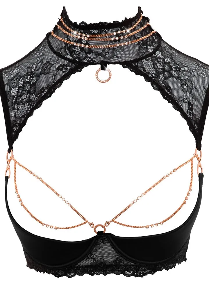 Abierta Fina Shelf Lingerie Set