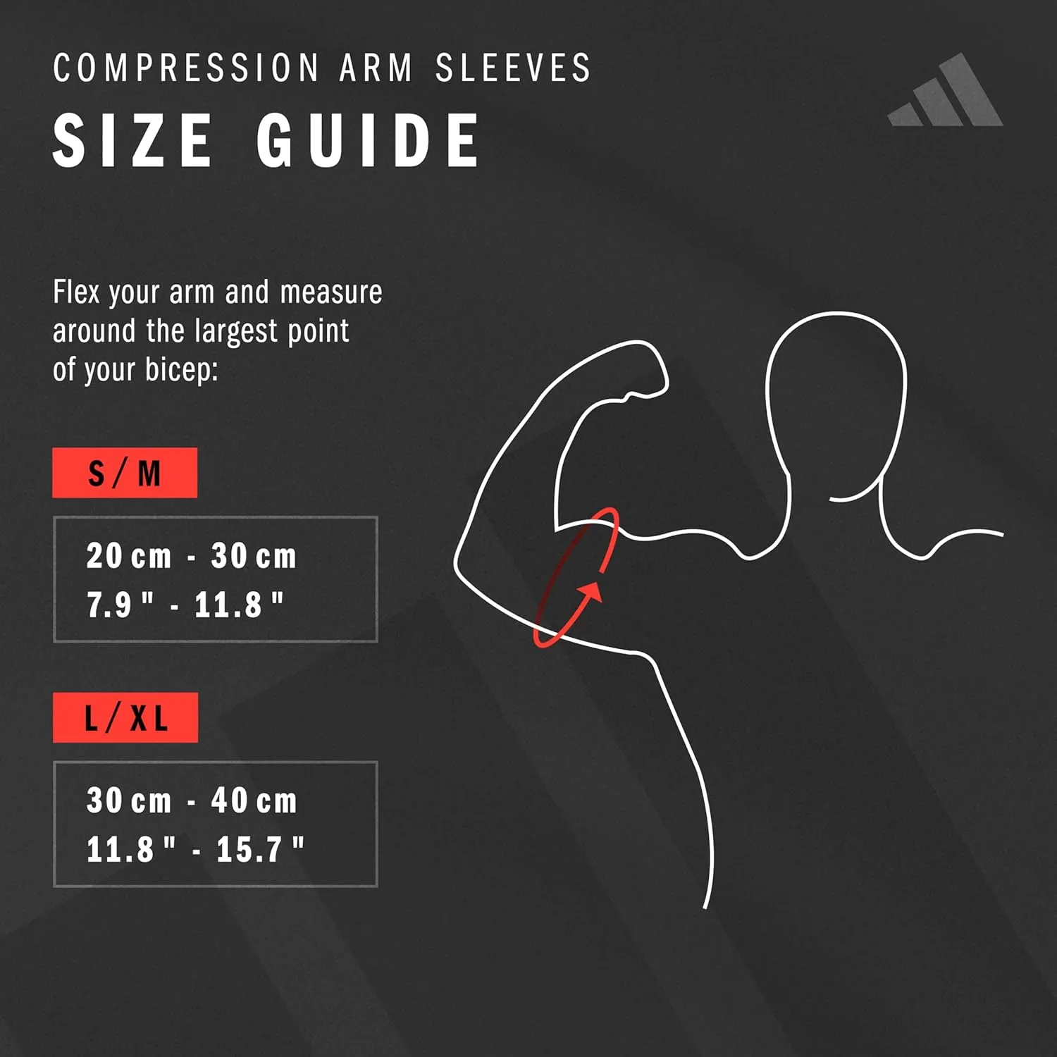 adidas Compression Arm Sleeves, Lightweight, Temperature-Regulating Compression Sleeves