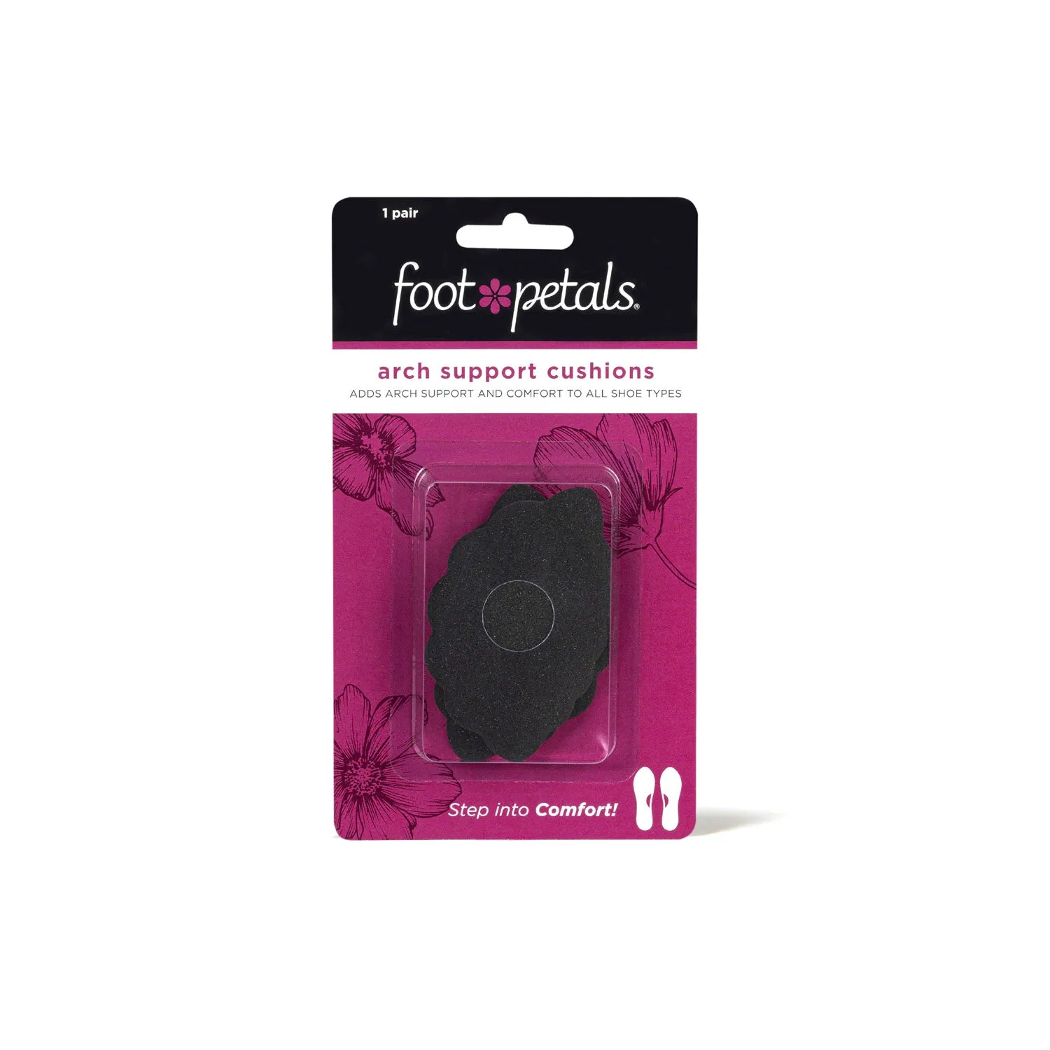 ARCH SUPPORT BY FOOT PETALS