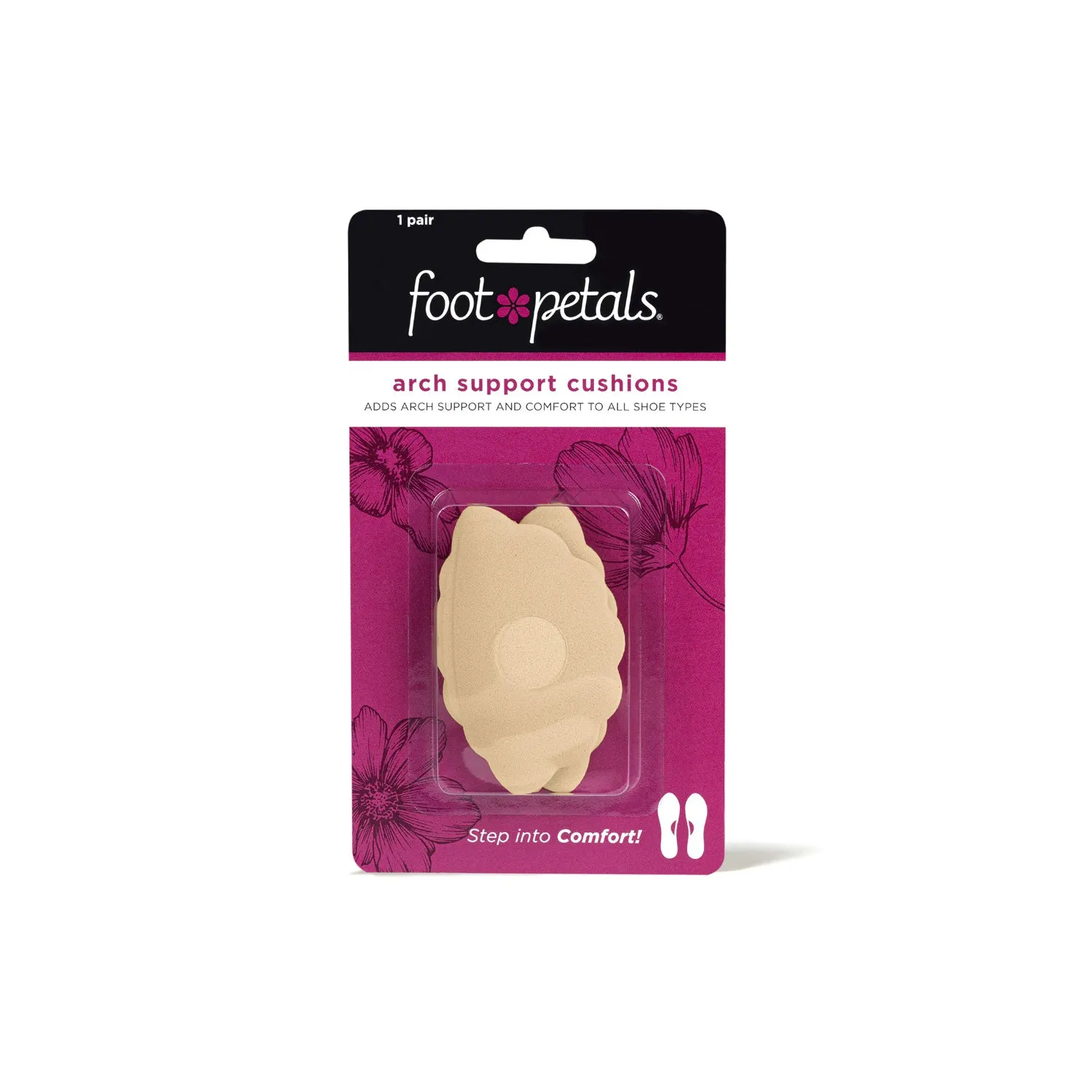 ARCH SUPPORT BY FOOT PETALS
