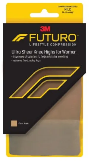 Compression Stocking 3M™ Futuro™ Knee High Large Nude Closed Toe - 3M Company  Mfr# 71015NEN
