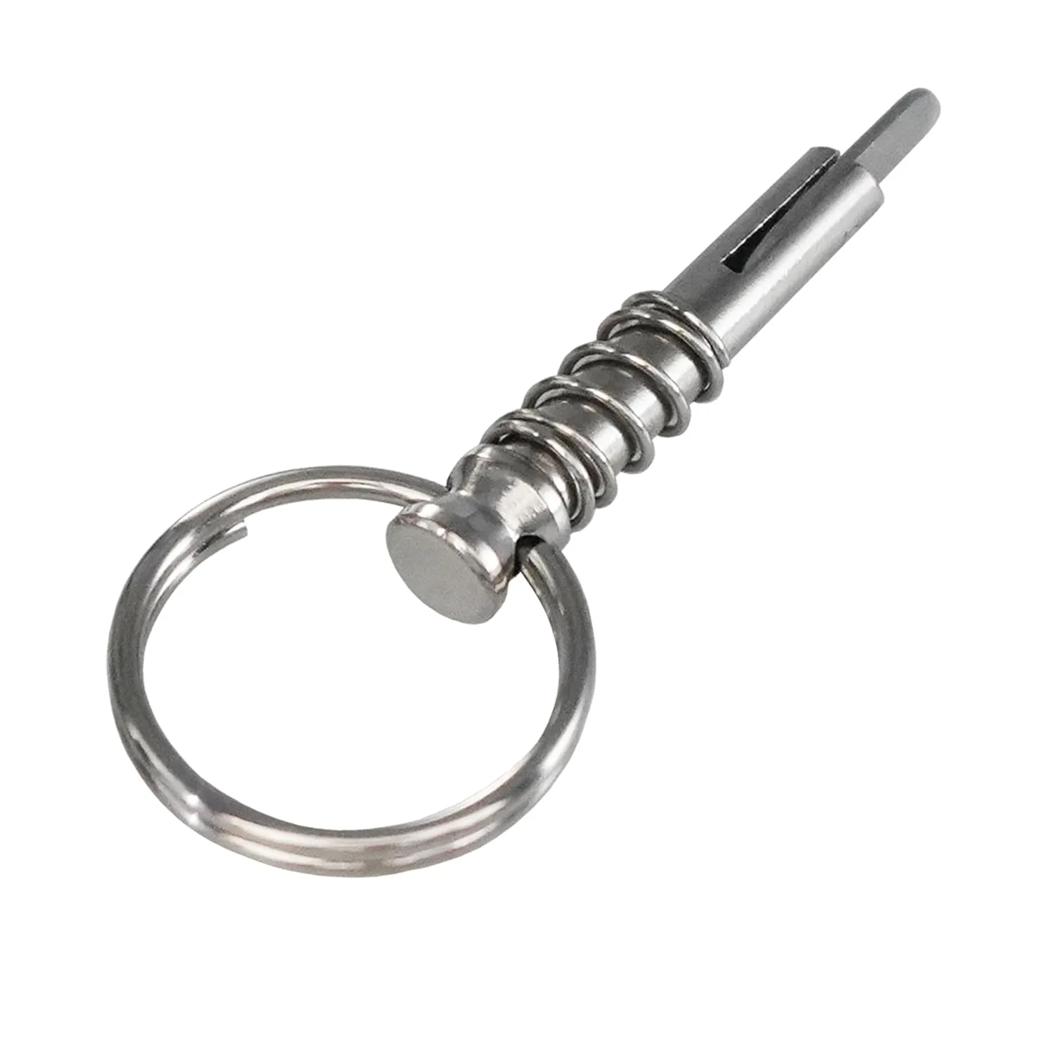 DNB Quick Release Pin - 4 Pcs Marine Grade 316 Stainless Steel 1/4" Diameter Bimini Top Pins - with Pull Ring