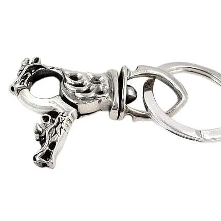 Dragon Sterling Silver Key Chains