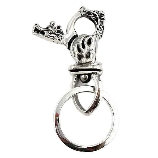 Dragon Sterling Silver Key Chains