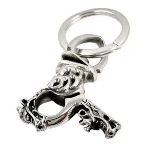 Dragon Sterling Silver Key Chains