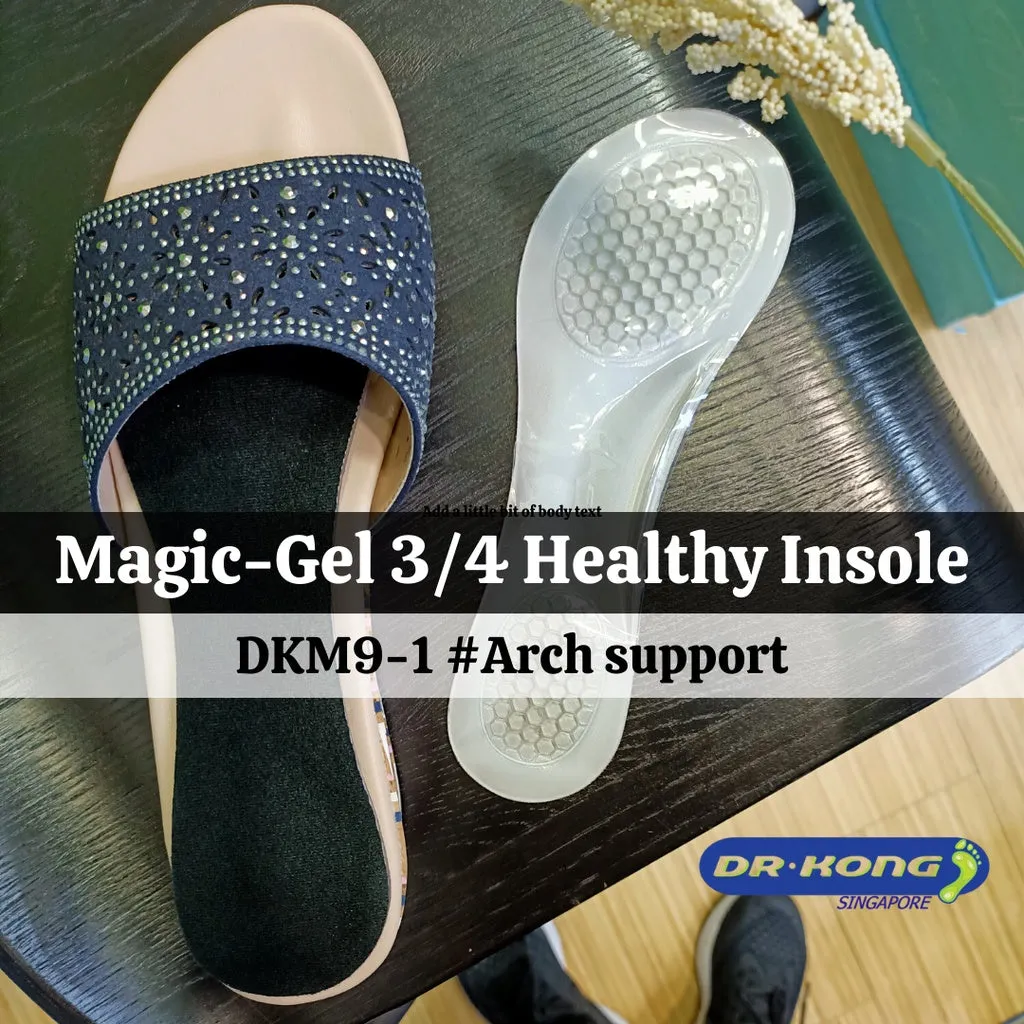 DR.KONG MAGIC-GEL 3/4 HEALTHY INSOLES DK-DKM9-1-F - FOOT CARE ACCESSORIES