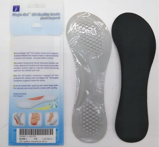 DR.KONG MAGIC-GEL 3/4 HEALTHY INSOLES DK-DKM9-1-F - FOOT CARE ACCESSORIES