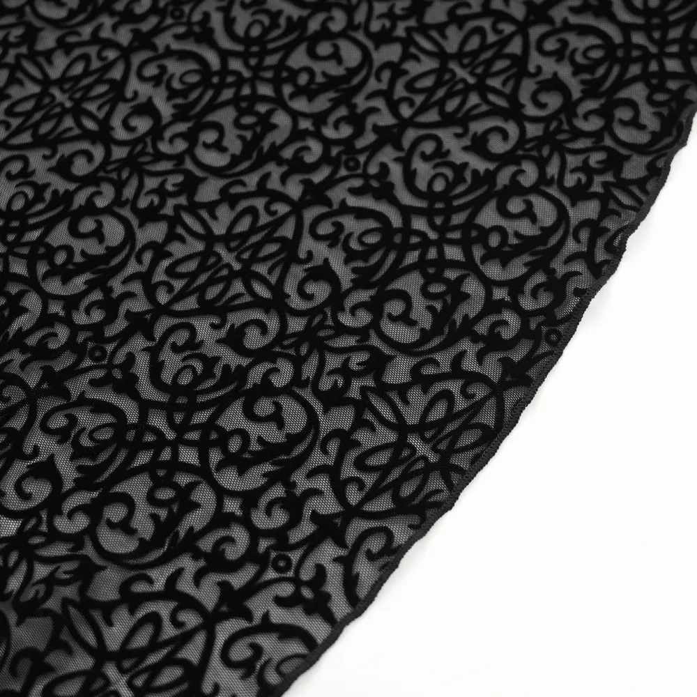 Exquisite Women's Lace Palazzo Pants with Chains
