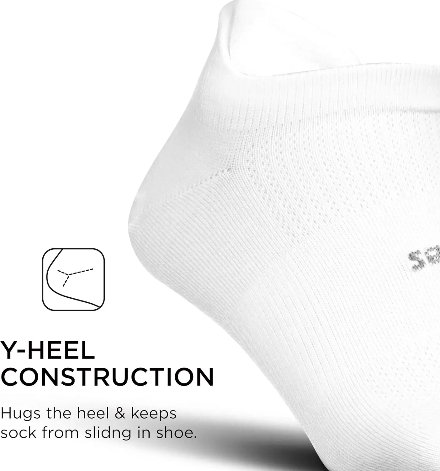 Feetures High Performance Ultra Light Ankle Sock - No Show Socks for Women & Men with Heel Tab