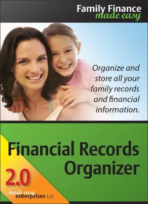 Financial Records Organizer 2.0 Deluxe for Mac [Download]