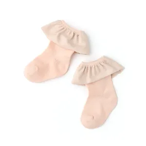 Light Pink RUFFLE SOCKS