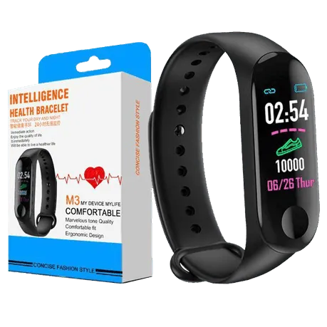 M3 Fitness Band – Intelligent Health Tracker with Bluetooth