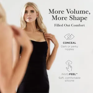 Nippies Extra Nipple Covers for Women  Thicker Adhesive Silicone Bra Pasties for Strapless Dress