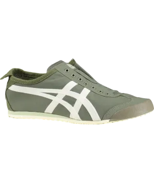 Onitsuka Tiger Green Mexico 66 Slip On Trainers UK 7 EU 41 👞