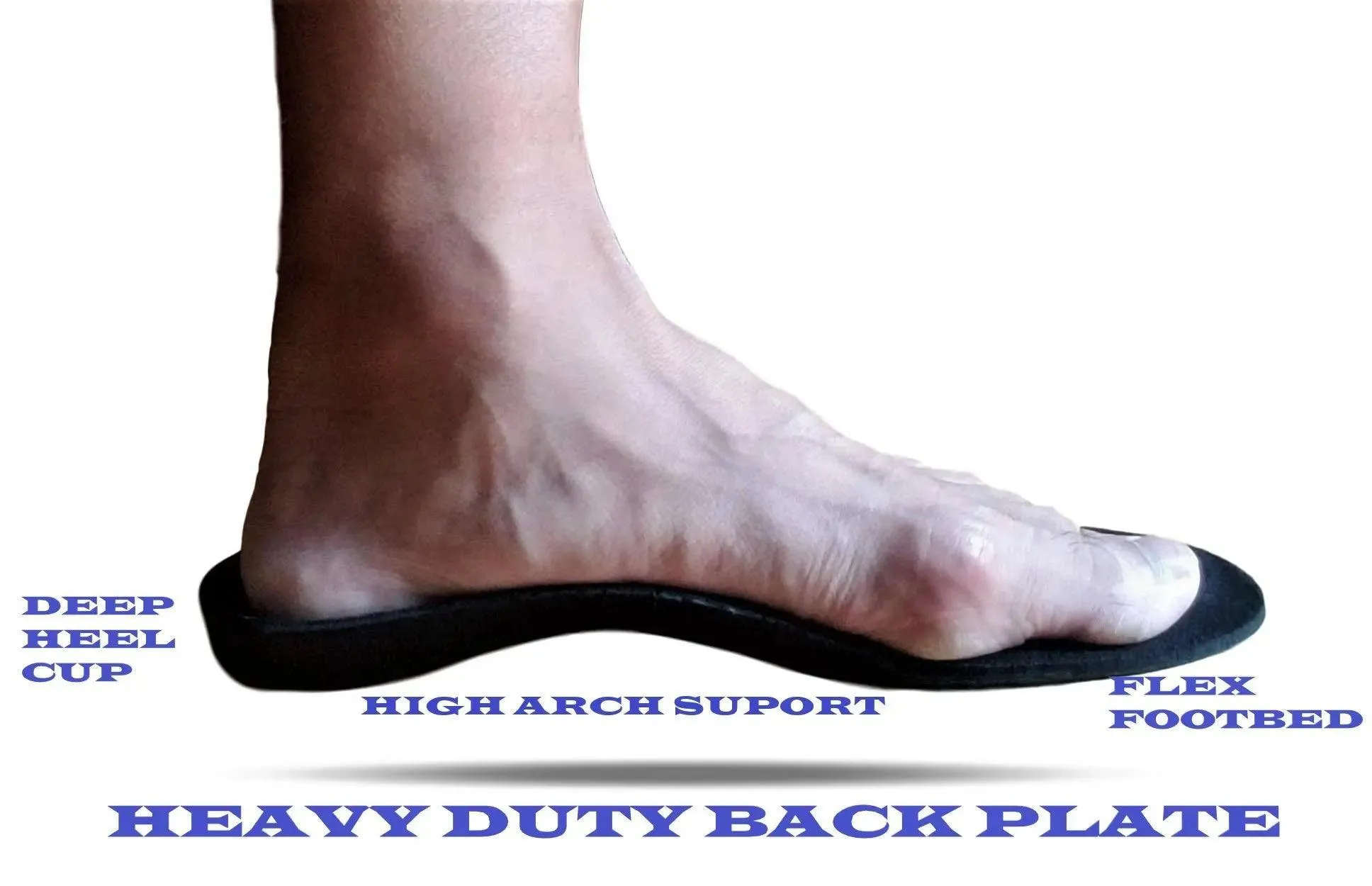 Orthopedic High Arch Support Shoe Insoles, Shock Absorbing Orthotic