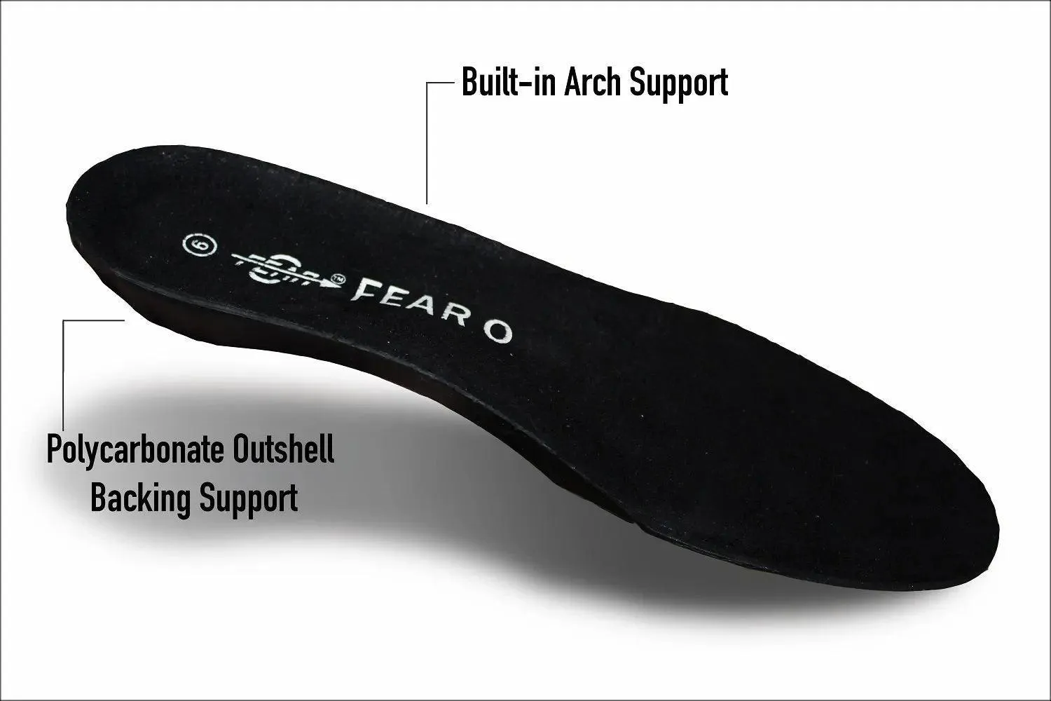 Orthopedic High Arch Support Shoe Insoles, Shock Absorbing Orthotic