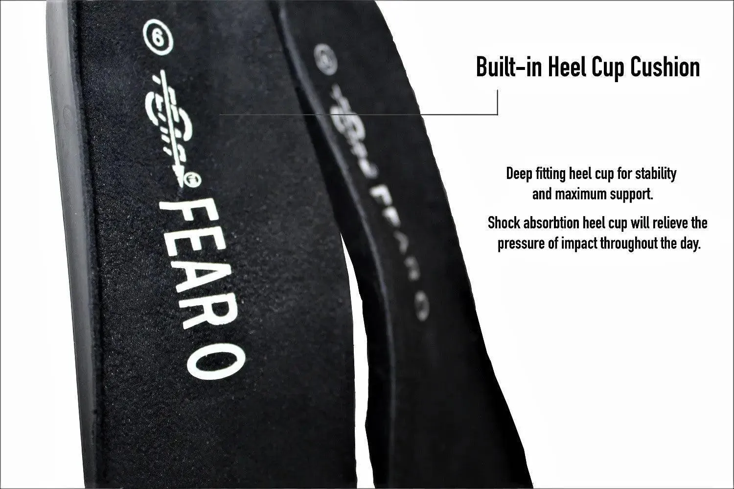 Orthopedic High Arch Support Shoe Insoles, Shock Absorbing Orthotic