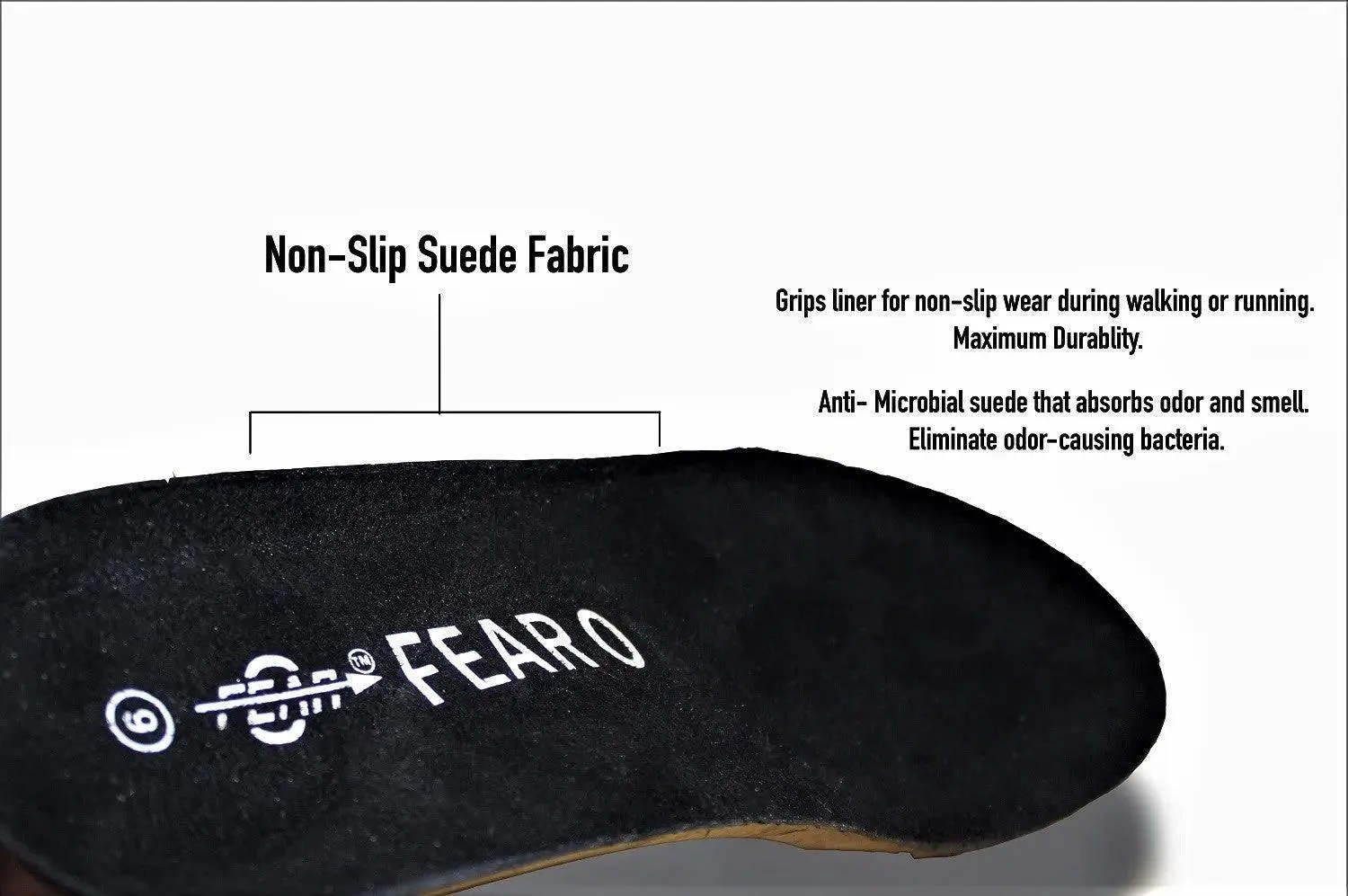 Orthopedic High Arch Support Shoe Insoles, Shock Absorbing Orthotic