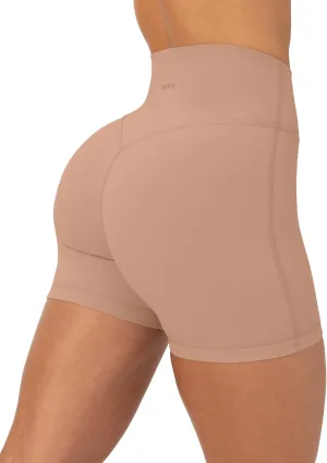 PAVOI ACTIVE Buttery Soft Yoga Workout Shorts for Women - High Waisted Butt Sculpting 4" & 6" Gym Biker Shorts - FlexFlow