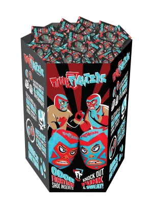 [PREORDER] FunkFighters Macho Twin Funk Fighting Shoe Inserts | Bin Display