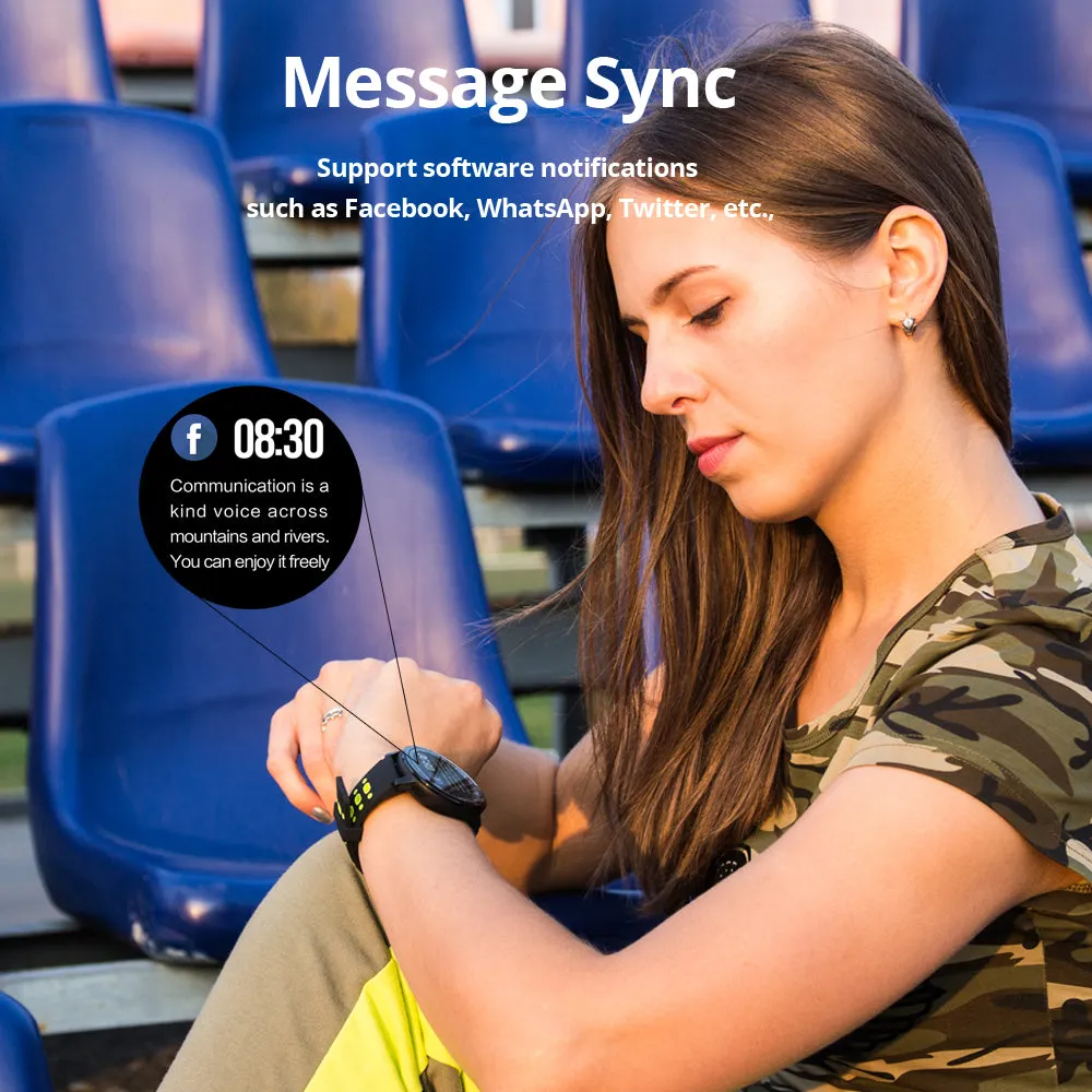 SENBONO S10pro Full Touch Smart Watch Sports Clock Heart Rate Sleep Monitor wristband