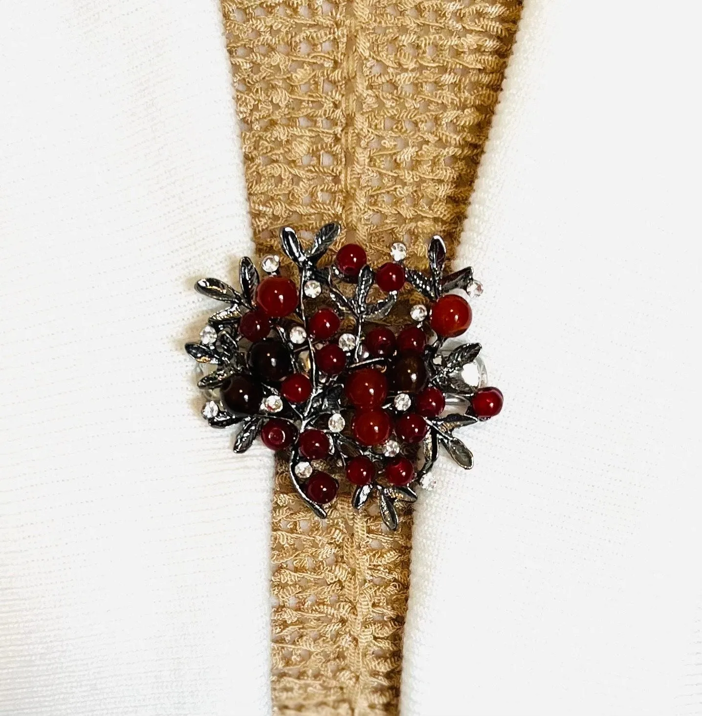 Sweater Clips Vintage Leaves Cardigan Clip for Sweater Clasp Cinch Clip Fall Foliage Sweater Clip Jewelry Gift Gifts for Her by Fabulici