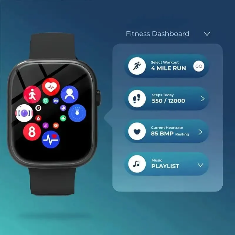Touch Screen Dual Band Smartwatch
