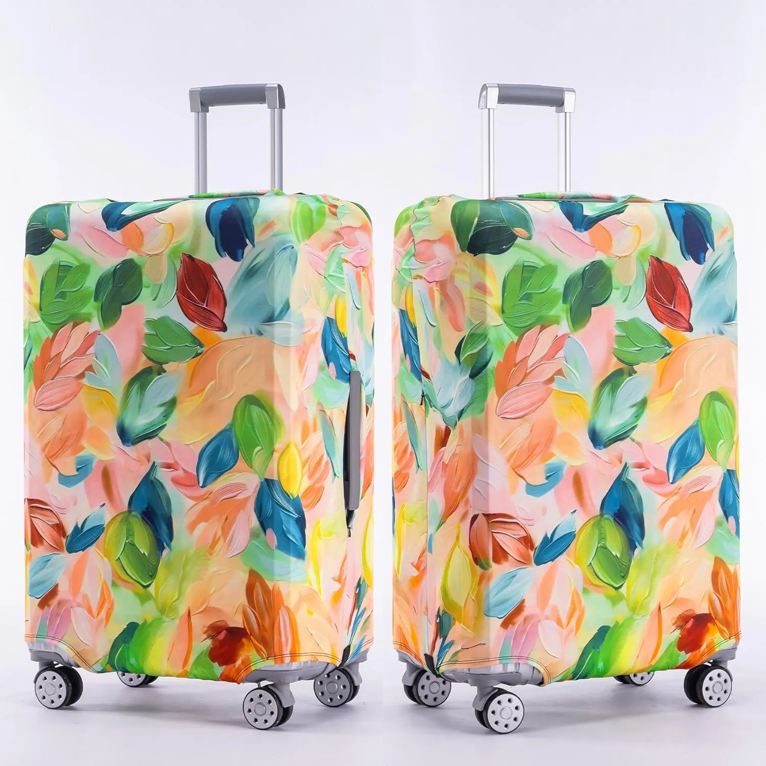 TRAVEL KIN Luggage Covers For Suitcase Tsa Approved,Suitcase Cover Protector Fit 22-25 Inch Luggage
